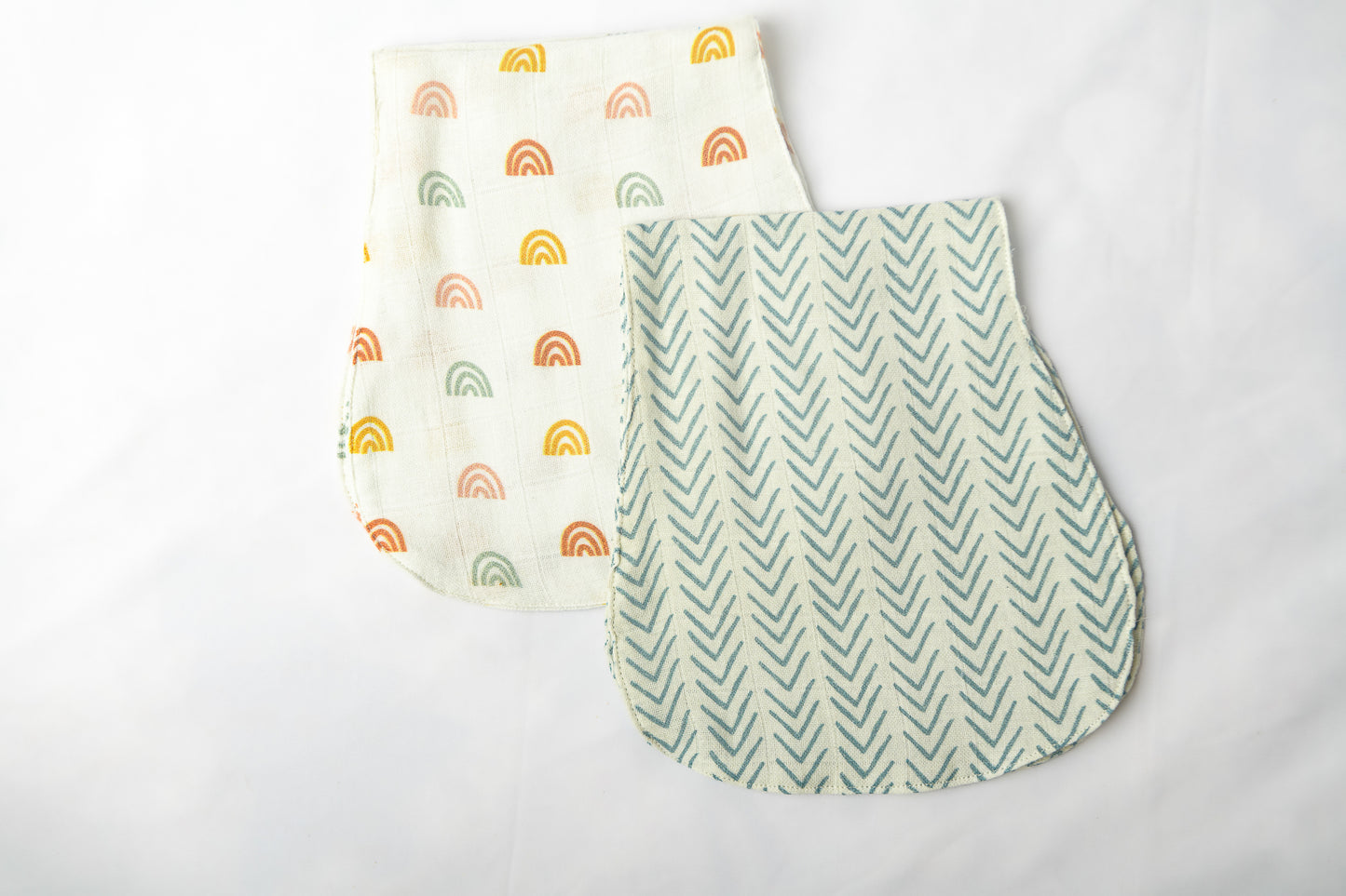 Premium Cotton Burp Cloth Set